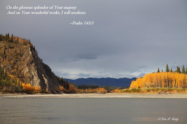 "Equinox" - Scripture-versed Gallery-Wrapped Canvas Print