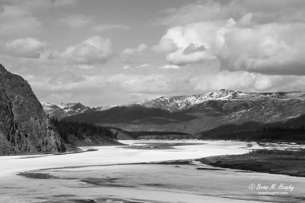 "Easter Sunday" (black and white) - Gallery-Wrapped Canvas Print