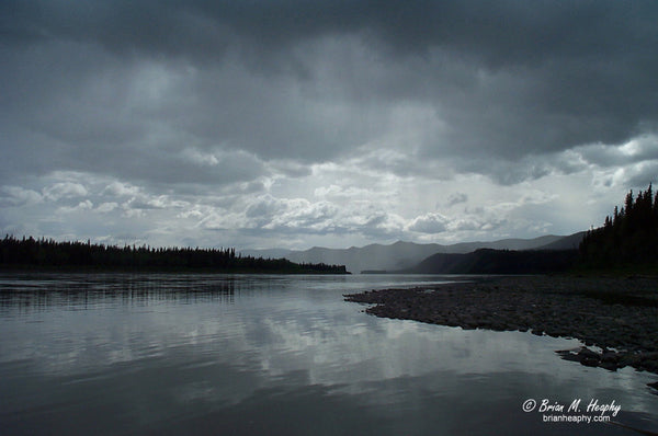 "The Calm Before The Storm" - Metal Print